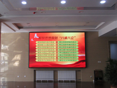 河北省財政廳-大廳LED顯示屏